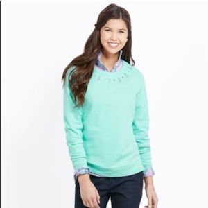 Vineyard Vines Anchor jeweled sweatshirt